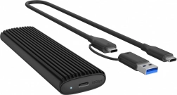 Icy Box IB-1808MCT-CU31 externé puzdro pre SSD M.2 NVMe a SATA USB-C 10 Gb/s