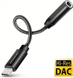 Externá USB‑C zvuková karta AXAGON ADA‑HC 32bit DAC s 3,5 mm jackom (384 kHz)
