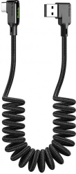 Uhlový USB–USB‑C kábel 1,8 m MCDODO