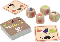 Vilac hra s kockami Deň zberu (rodinná hra od 3 rokov)