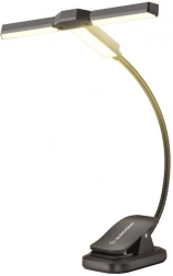 Trojhlavé knižné svetlo Glocusent USB-C 1000mAh čierne