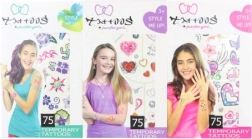 Dočasné tetovania pre dievčatá – sada 75 motívov