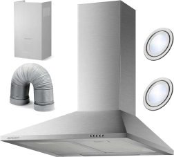 Komínový odsávač pár 60 cm BERDSEN BT-213 inox