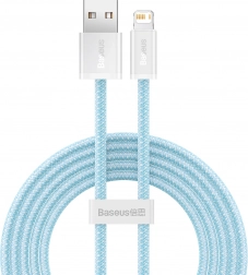 Baseus kábel USB–Lightning 2 m, 2,4 A, modrý