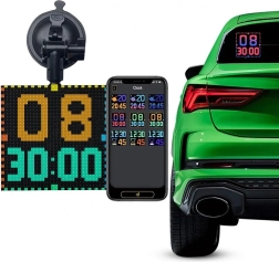 Inteligentný LED displej na zadné okno auta 32×32 RGB s ovládaním cez aplikáciu