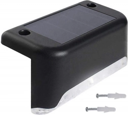 Solárne schodiskové svetlo Maclean LED IP44 so snímačom súmraku 4000K