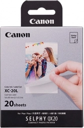 Súprava atramentu a papiera pre tlačiareň Canon SELPHY QX20