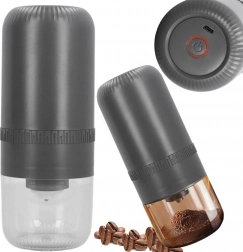 Elektrický mlynček na kávu s USB-C nabíjaním a nastaviteľnou hrúbkou mletia 150 ml