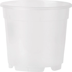 Priehľadný kvetináč na orchidey 14 cm, 1,25 l