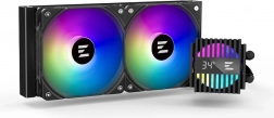 Vodné chladenie ZALMAN Alpha2 240 mm ARGB s displejom teploty