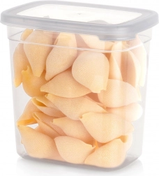 Plastový zásobník na sypké potraviny s vekom 1,85 l