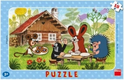Dino Puzzle Krtko na návšteve