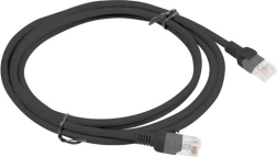 Patchcord kategórie 6 2m čierny