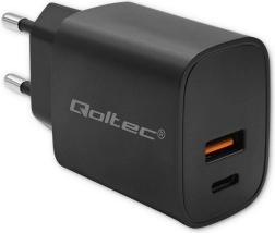 Nabíječka Qoltec GaN Power Pro - 30W, čierna