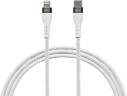 Nabíjací a dátový kábel usb‑c na lightning 1 m biely