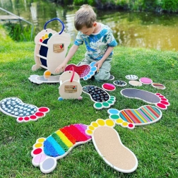 Profedu Súprava senzorických stôp a kruhov