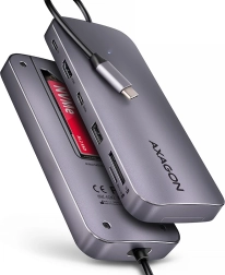 Viacportový USB hub 6v1 AXAGON HMC-6GM2