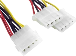 Napájací kábel 1xMOLEX/2xMOLEX