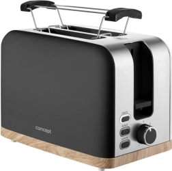 Toastovač Concept ELWOOD čierny