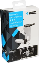 Autonabíjačka USB 2.1A s aróma difuzérom iBOX CH-01