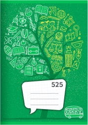 zošit A5 štvorčekový 20 listov