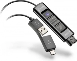 Adaptér Poly DA85-M USB na QD, čierny