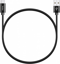 usb-a 2.0 / usb-c kábel 3 a, 480 mb/s, opletený