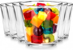 Sklenené dezertné poháriky 180 ml, sada 6 ks