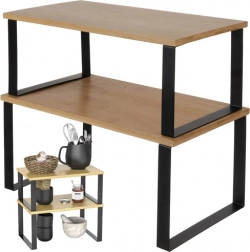 Bambusová kuchynská polica Ruhhy – 2 kusy