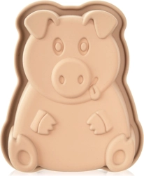 Silikónová forma na pečenie v tvare prasiatka 18 × 14,5 × 4,5 cm