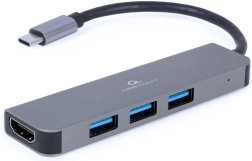 USB‑C hub s HDMI a 3× USB 3.0