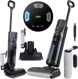 Bezdrôtový umývací vysávač ruhhy lixo 200 w s funkciou samočistenia