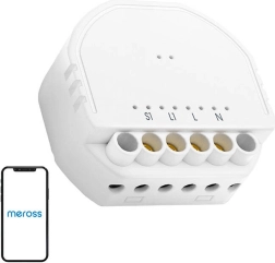 Inteligentný Wi‑Fi nástenný vypínač Meross pre Apple HomeKit