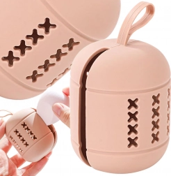 Silikónové puzdro na make-up hubku so závesným pútkom