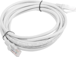 Patch kábel Ethernet UTP Cat 5e 3 m sivý