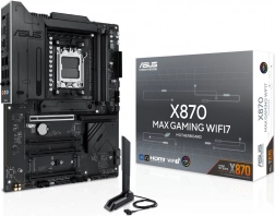 Asus X870 Max Gaming WiFi 7 – základná doska AM5 s DDR5, HDMI a USB‑C