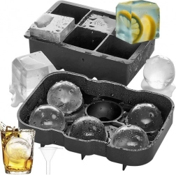 Silikónové formy 2v1 na ľadové kocky a gule RUHHY
