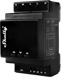 Relé Shelly Pro 4PM s meraním výkonu a Wi-Fi pripojením