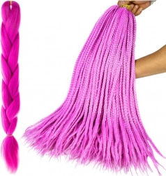 Syntetické vrkôčiky – vlasové príčesky – Fialové