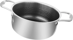 Nerezový hrniec COOKCELL 20 cm, 2,75 l s nepriľnavým povrchom