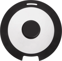 Sklenená pokrievka so silikónovým okrajom GRANDE COMBI 25 cm