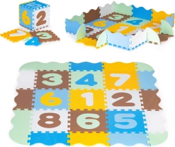 Vzdelávacia penová podložka puzzle s ohrádkou pre deti