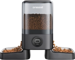 Dvojitý inteligentný dávkovač krmiva 5 l ONEISALL PF09