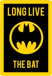 Rohožka Batman 80 × 120 cm – licencovaná polyesterová rohož