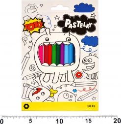 Pastelky Šesťhranné 18 ks