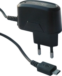 Sieťová nabíjačka micro USB 1 A čierna