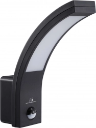 Vonkajšie LED nástenné svietidlo so snímačom pohybu
