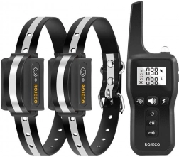 Výcvikový obojok Rojeco pre psy s dosahom 1000m