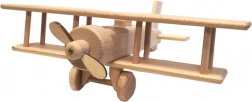 Drevený dvojplošník – veľké lietadlo