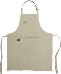 Bavlnená kuchynská zástera na viazanie GREENISH, zelená